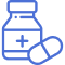 drugs in a bottle icon