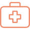 first aid kit box/bag icon
